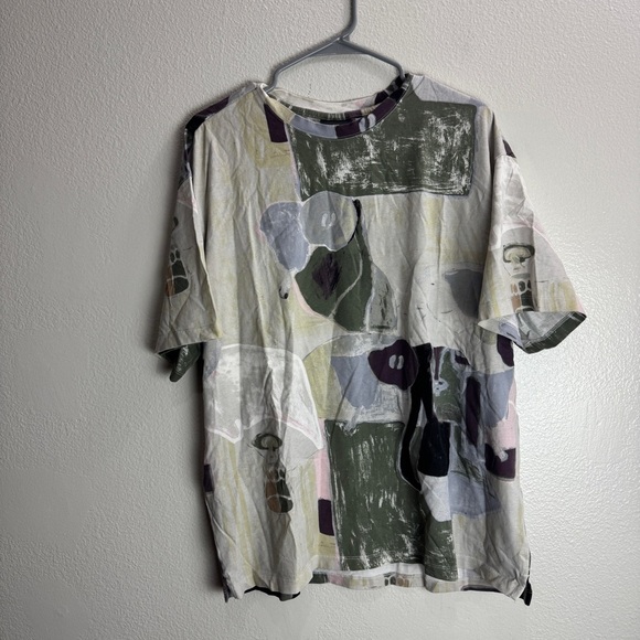 Hm Relaxed Fit Vintage Style Shirt Size Large - Picture 1 of 5